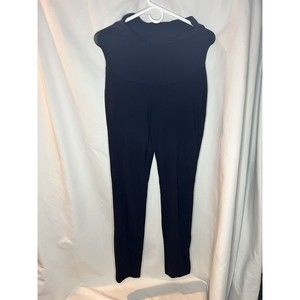 Motherhood Maternity Small Black Dress Pants Straight Leg Full Panel